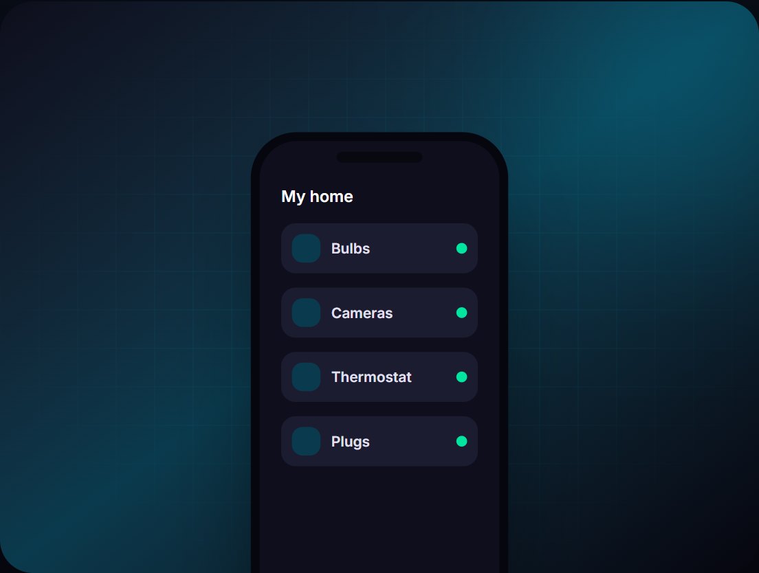 Multi-app smart living platform: illustration